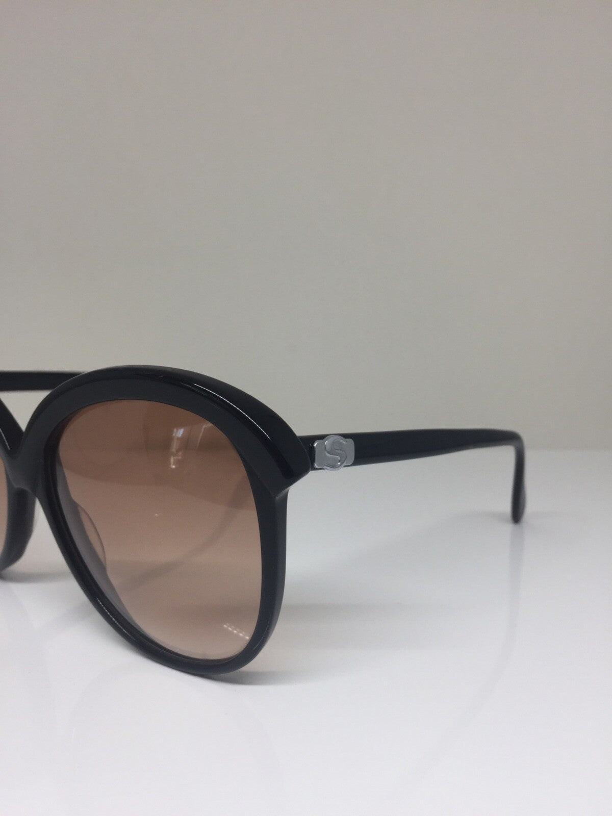 Vintage Silhouette MOD 102 Black Sunglasses - Super Vision Optical