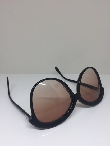 Vintage Silhouette MOD 102 Black Sunglasses - Super Vision Optical