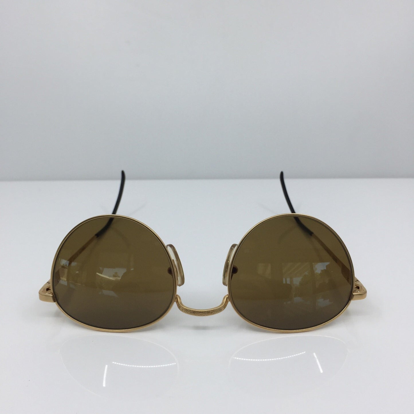 Vintage Kenzo Angora K. 1147 K. 43 Gold Sunglasses - Super Vision Optical