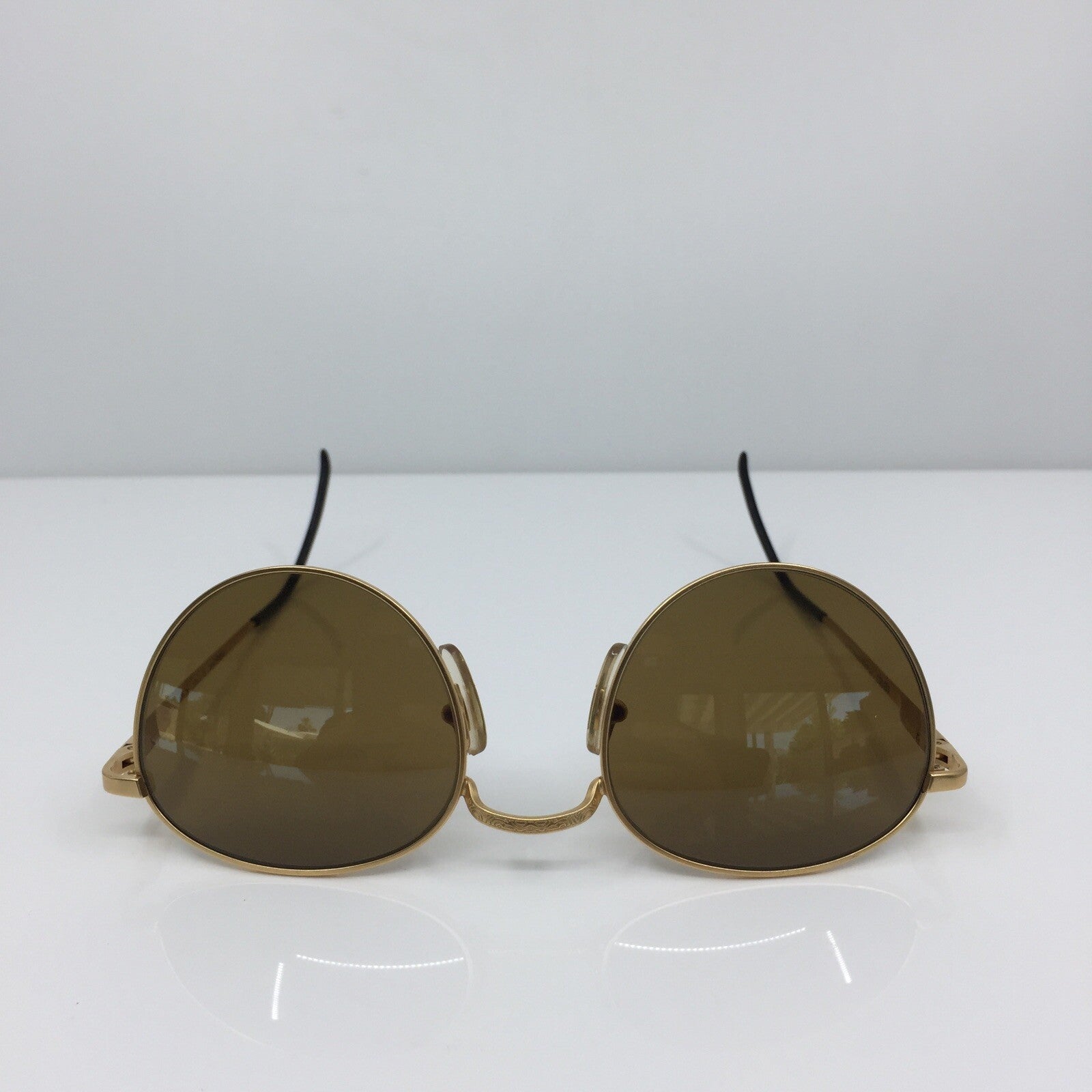 Vintage Kenzo Angora K. 1147 K. 43 Gold Sunglasses - Super Vision Optical