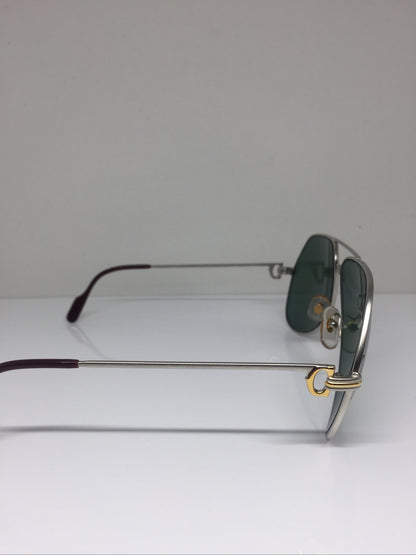 Vintage Cartier Aviator Gold Sunglasses - Super Vision Optical