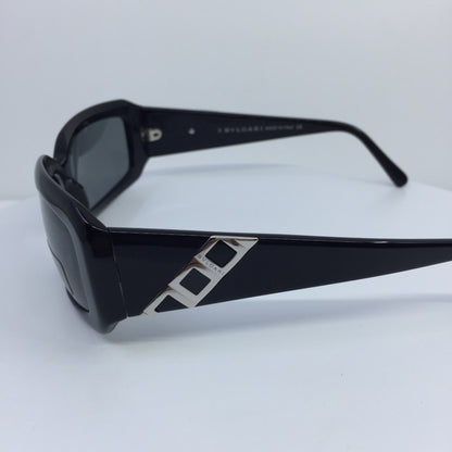 Vintage Bvlgari BVL 845 Black Sunglasses - Super Vision Optical