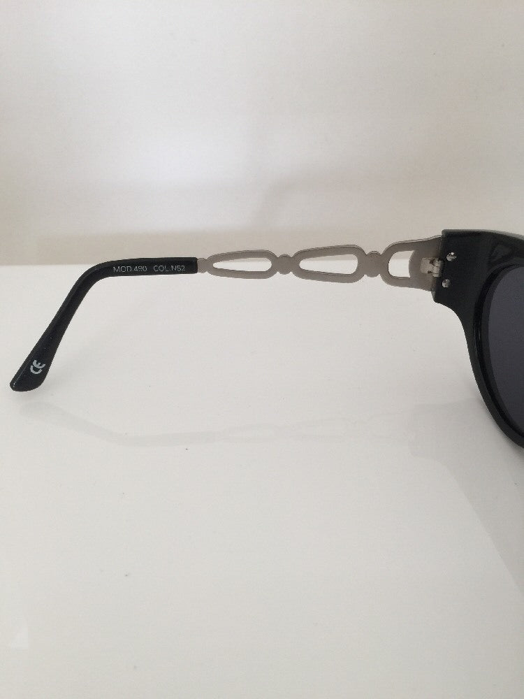 Vintage Versace VERSACE 490 Silver Sunglasses - Super Vision Optical