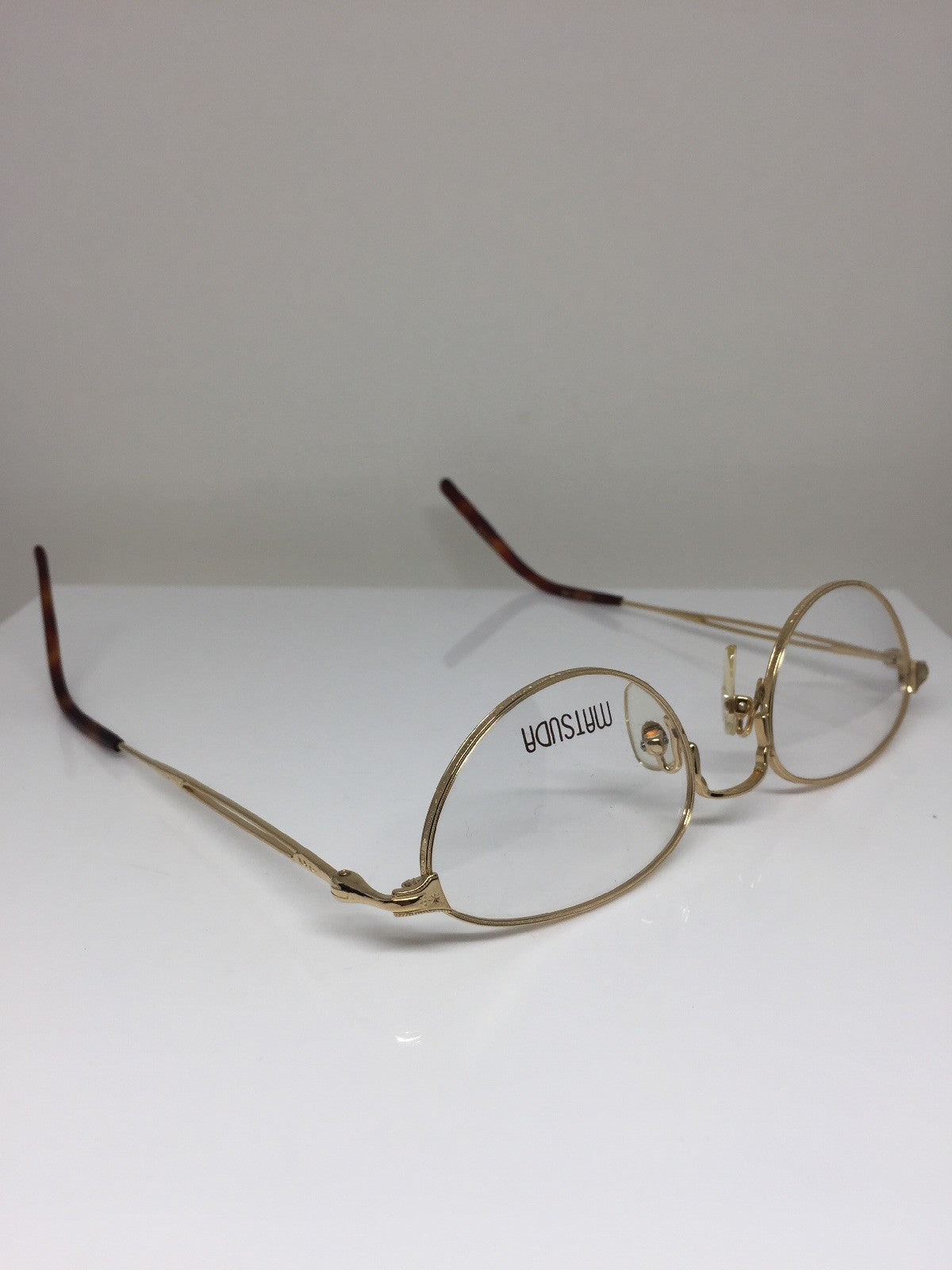 Vintage Matsuda 2877 Gold Eyeglasses - Super Vision Optical