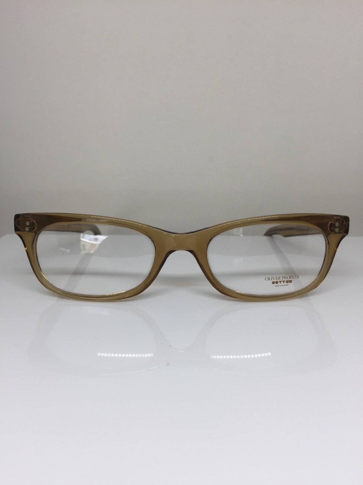 Vintage Oliver Peoples OP 566 Brown Eyeglasses - Super Vision Optical