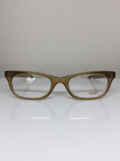 Vintage Oliver Peoples OP 566 Brown Eyeglasses - Super Vision Optical