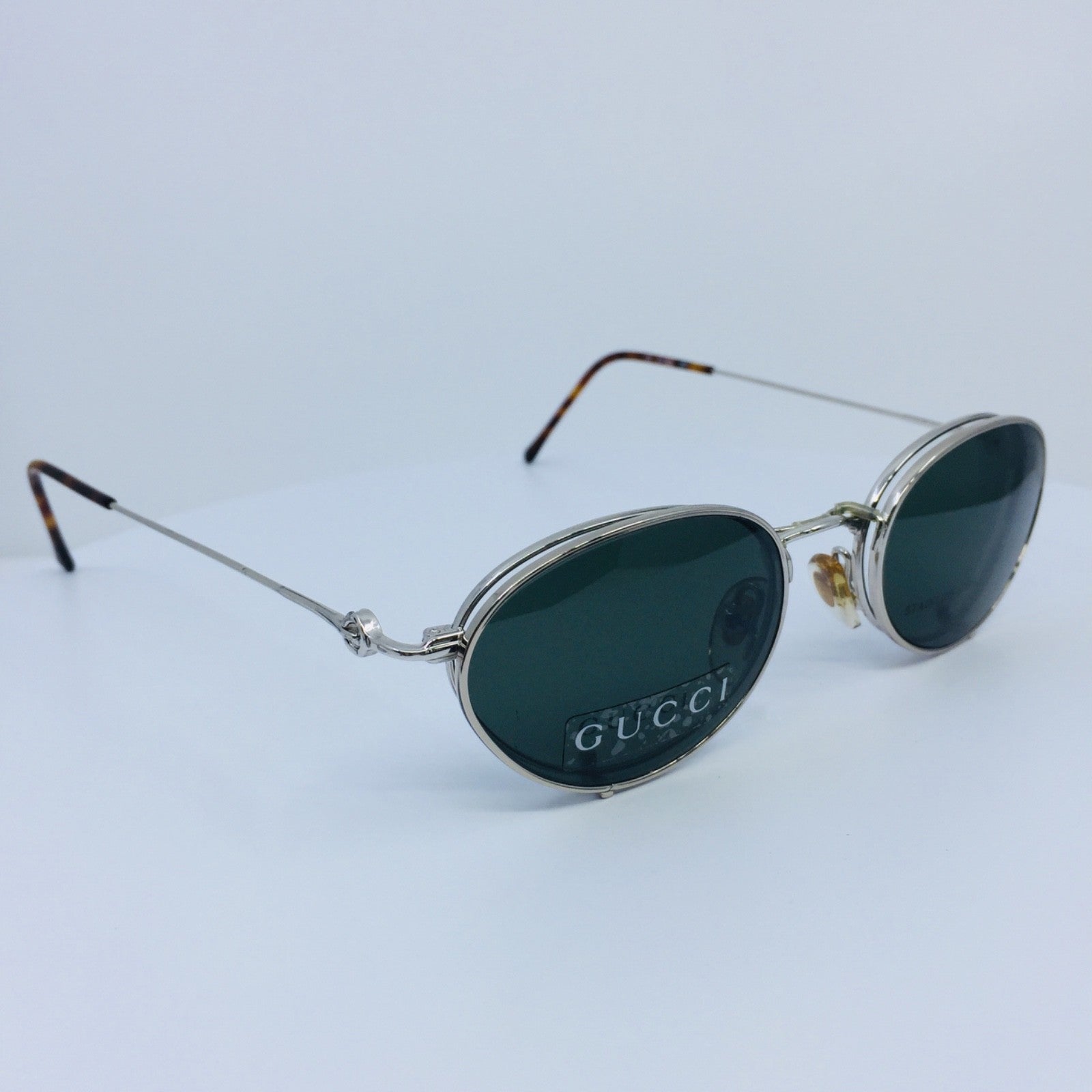 Vintage Gucci GG 2624 Silver Eyeglasses - Super Vision Optical
