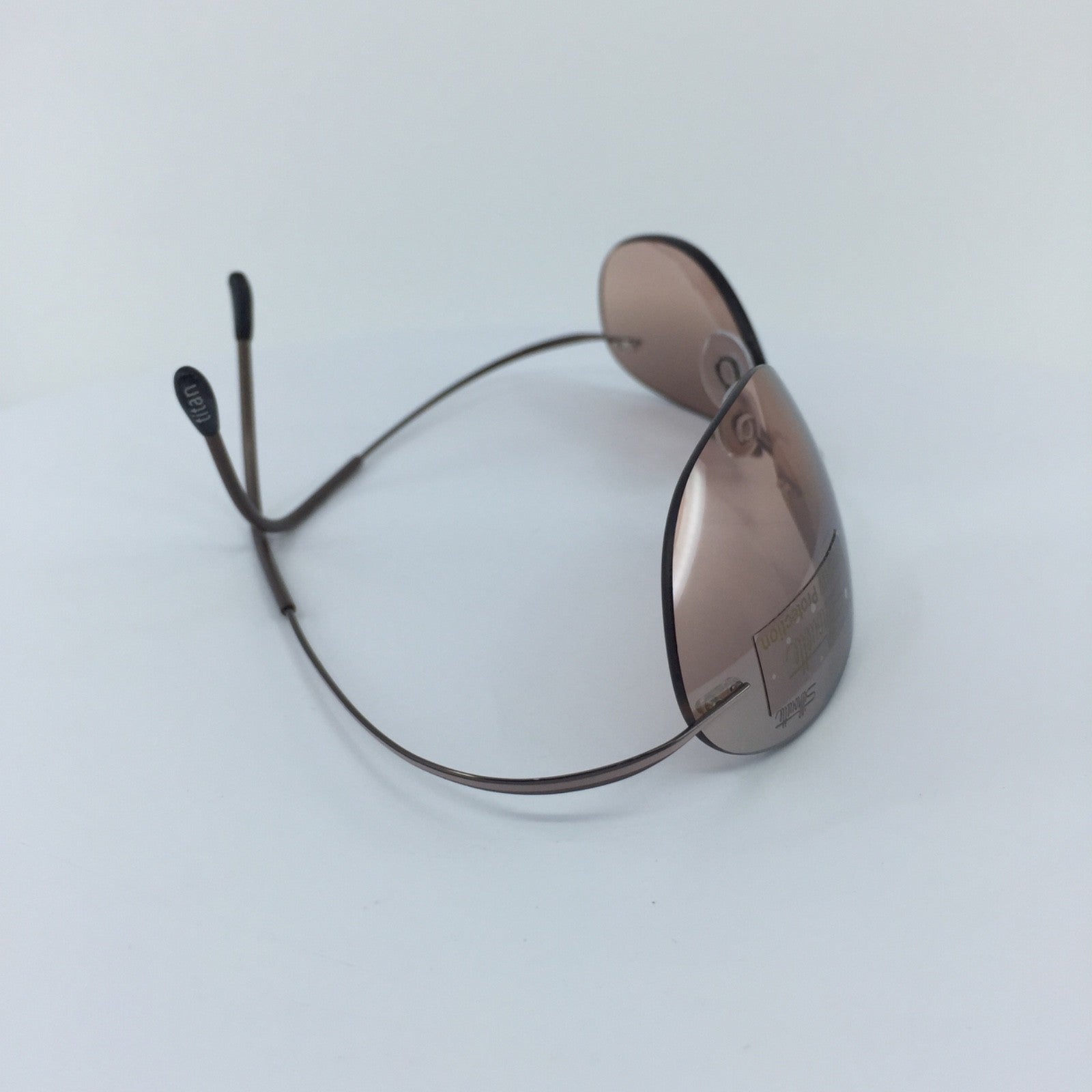 Vintage Silhouette TMA 8067 Brown Sunglasses - Super Vision Optical