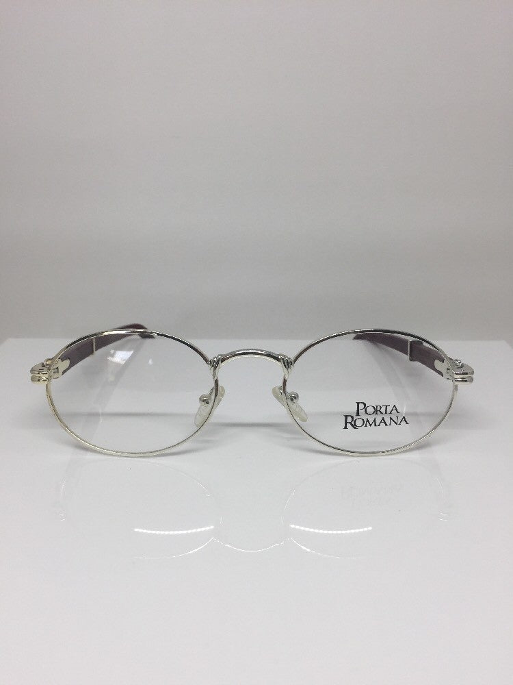 Vintage Porta Romana PORTA Romana 41 Silver Eyeglasses - Super Vision Optical