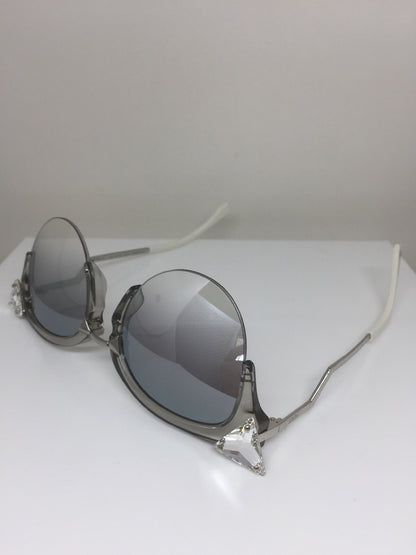 Vintage Fendi FF 0041/S Clear Sunglasses - Super Vision Optical