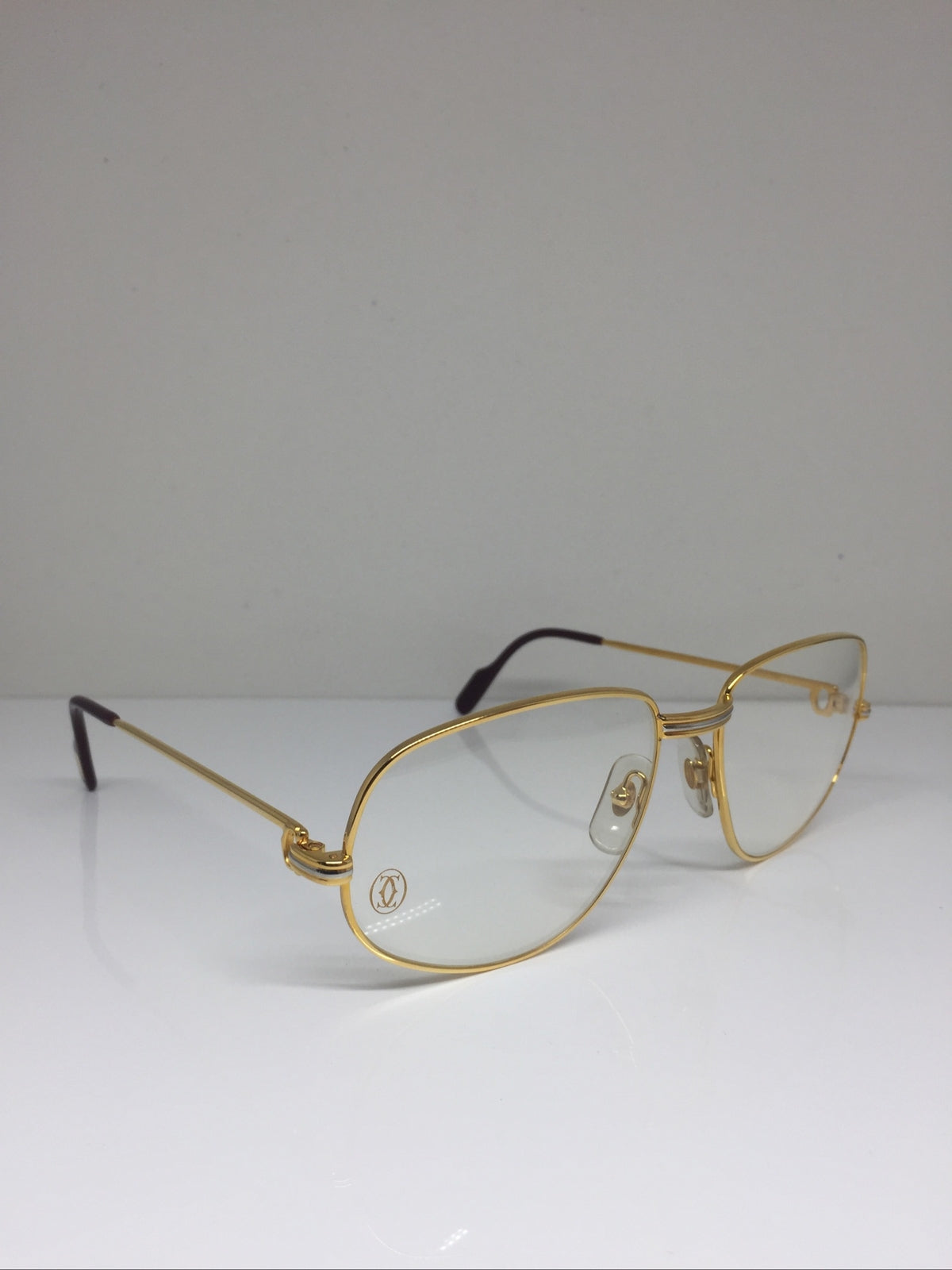 Vintage Cartier Romance Louis Cartier Gold Eyeglasses - Super Vision Optical