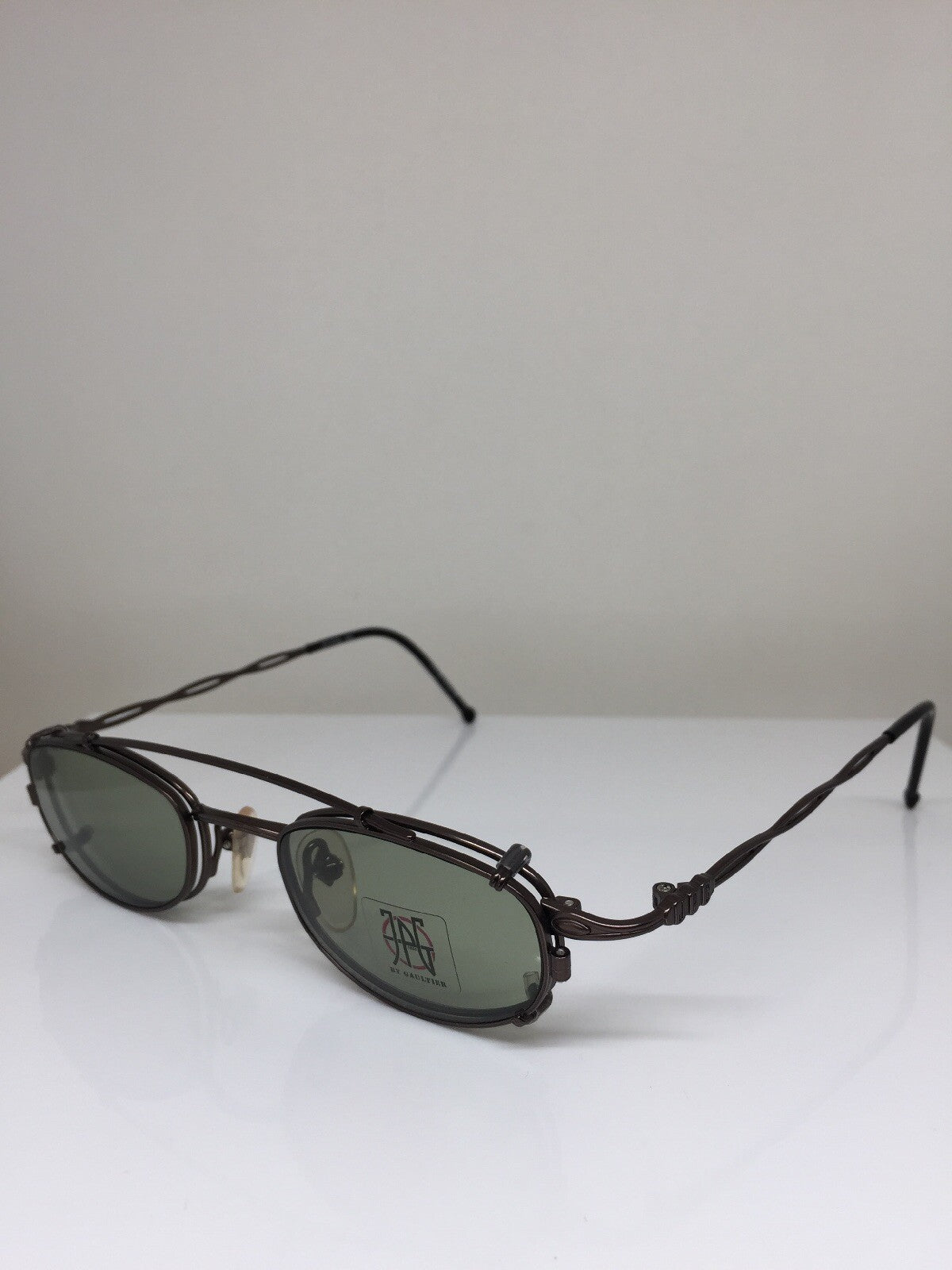 Vintage Jean Paul Gaultier JPG 57-0005 Brown Eyeglasses - Super Vision Optical