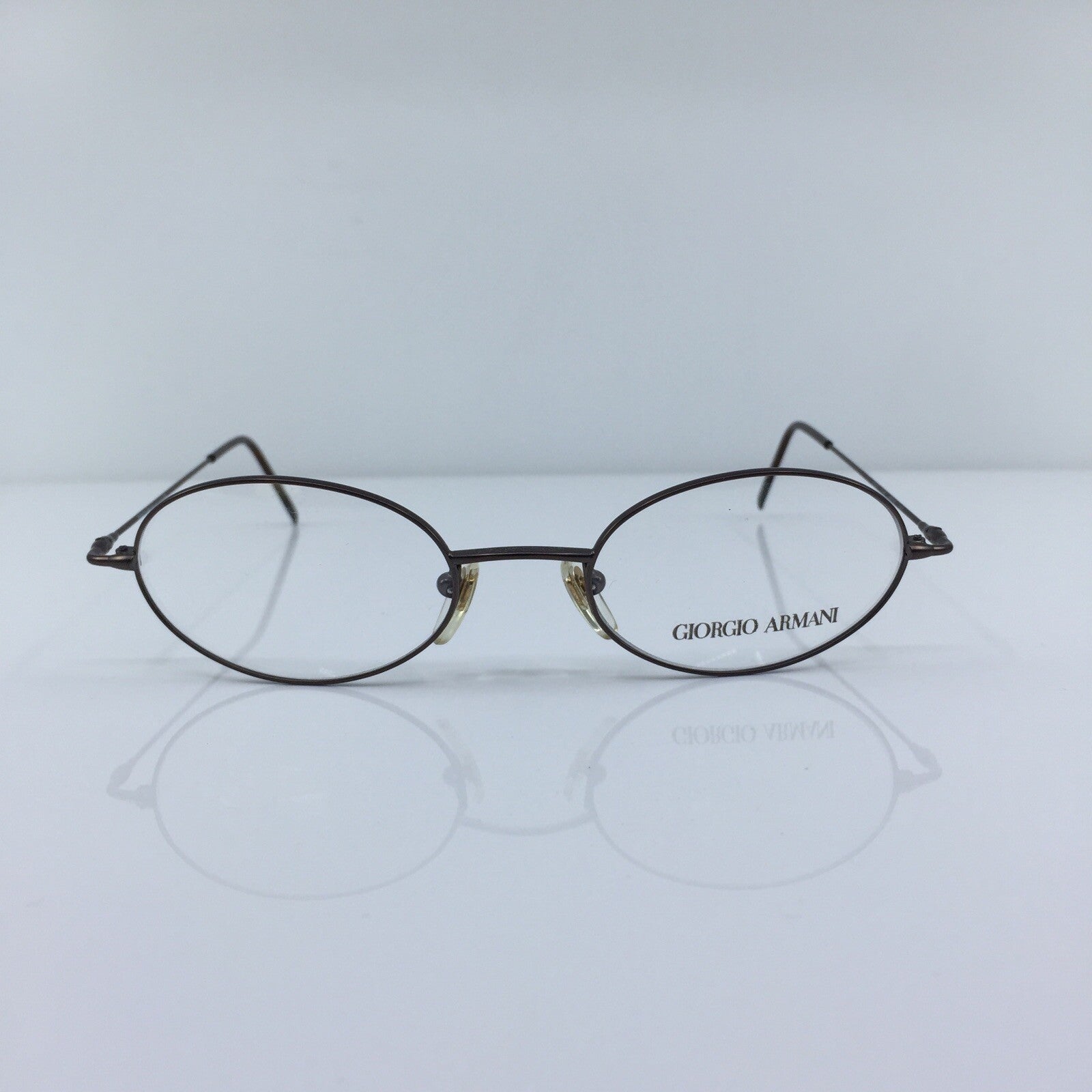 Vintage Giorgio Armani GA 1020 Brown Eyeglasses - Super Vision Optical