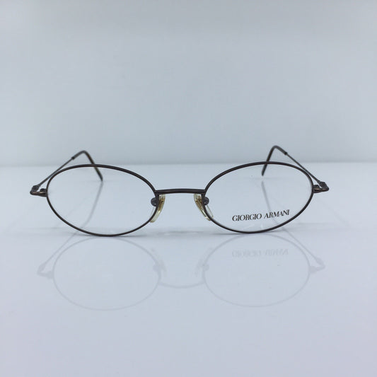 Vintage Giorgio Armani GA 1020 Brown Eyeglasses - Super Vision Optical