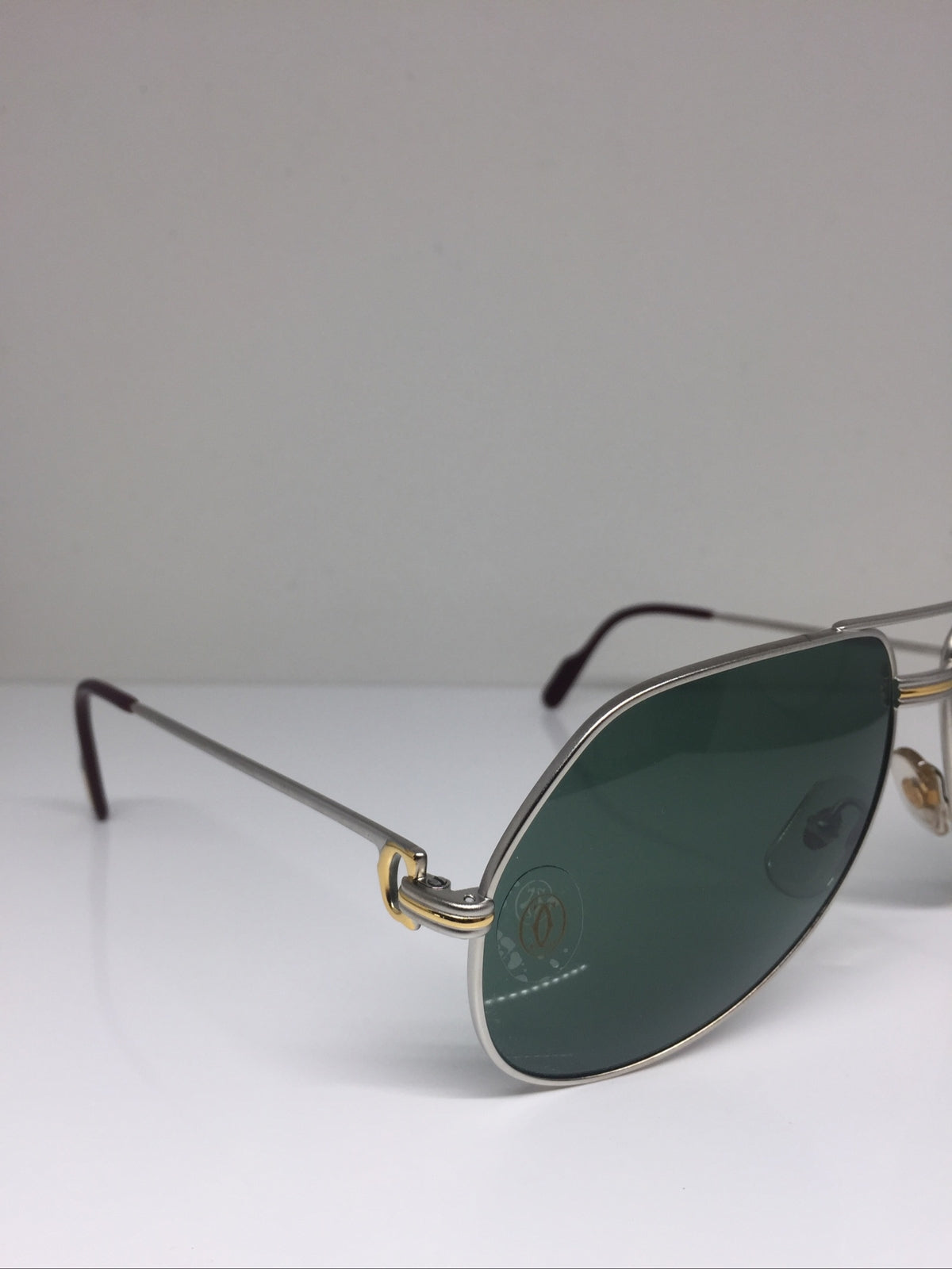 Vintage Cartier Aviator Gold Sunglasses - Super Vision Optical