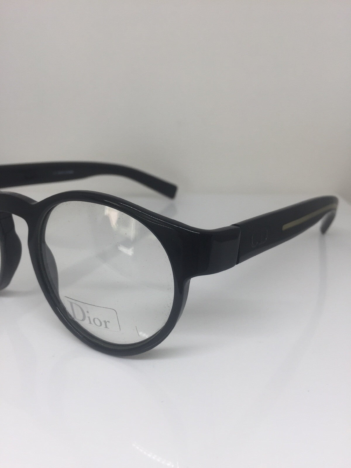 Vintage Christian Dior Black Tie 11/S Black Eyeglasses - Super Vision Optical