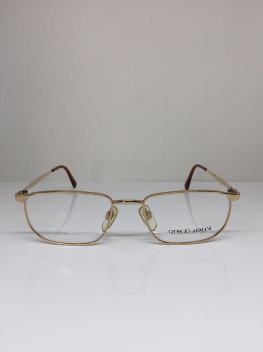 Vintage Giorgio Armani GA 262 Gold Eyeglasses - Super Vision Optical