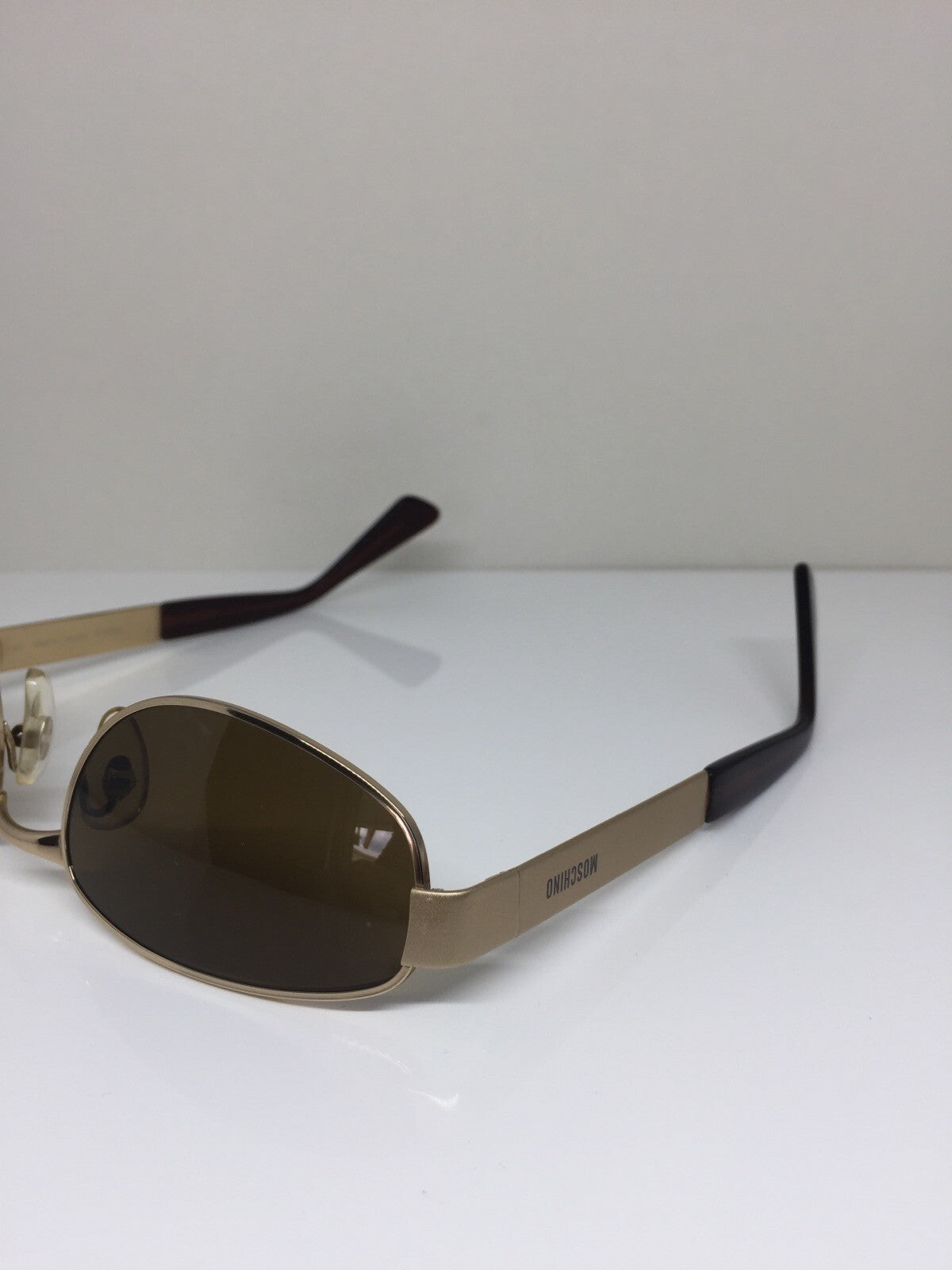 Vintage Persol Moschino M. 3063-S Gold Sunglasses - Super Vision Optical