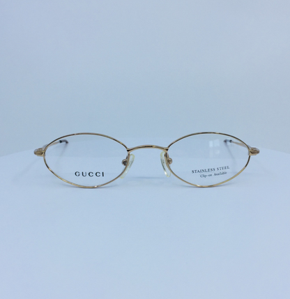 Vintage Gucci GG 2648 Gold Eyeglasses - Super Vision Optical