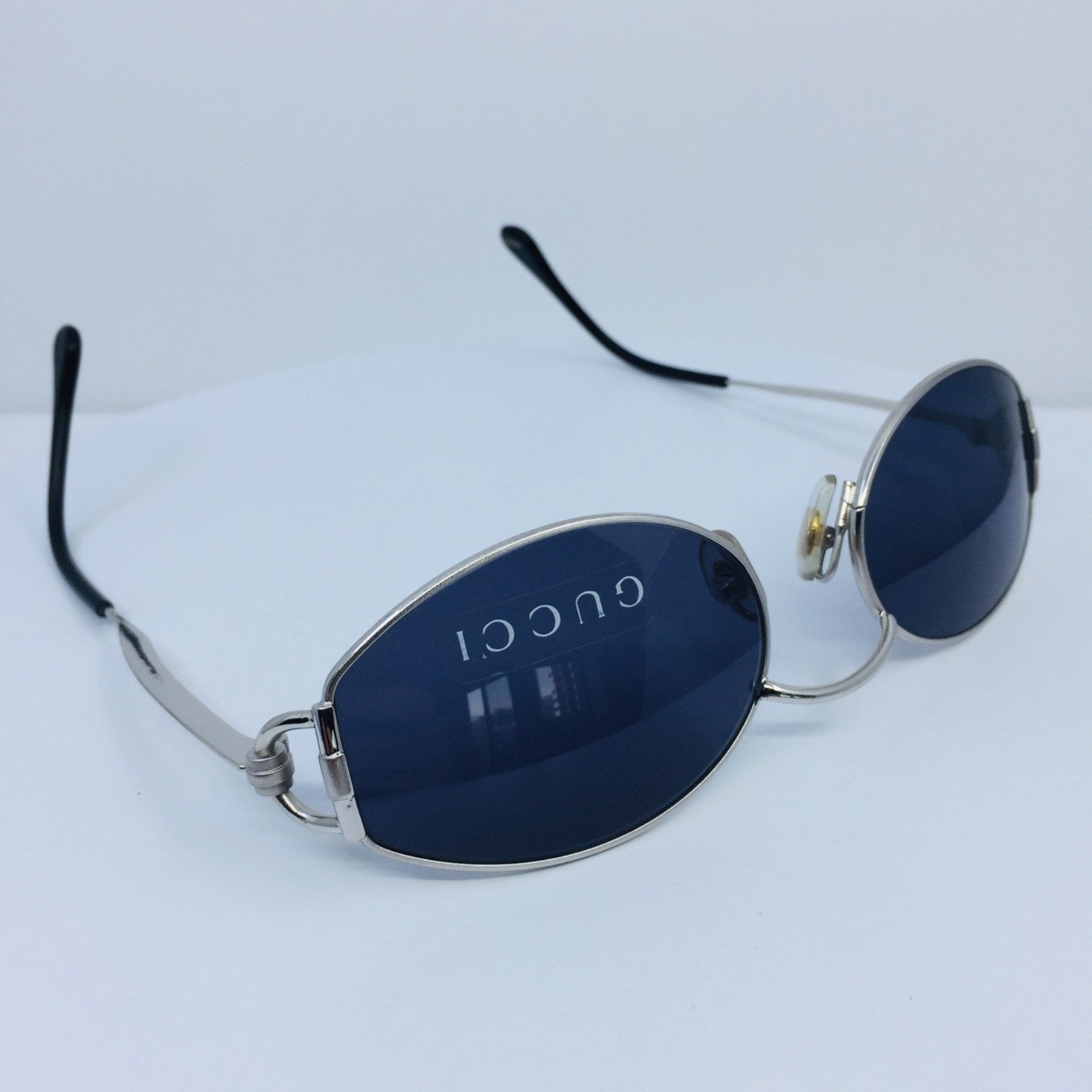Vintage Gucci GG 2602/S Silver Sunglasses - Super Vision Optical