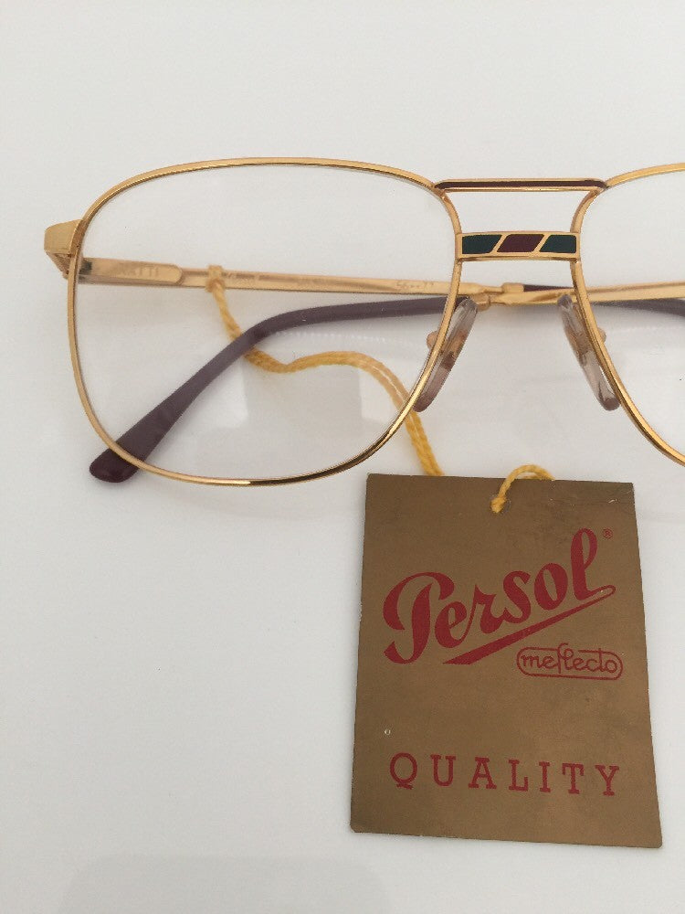 Vintage Persol Austin Gold Sunglasses - Super Vision Optical