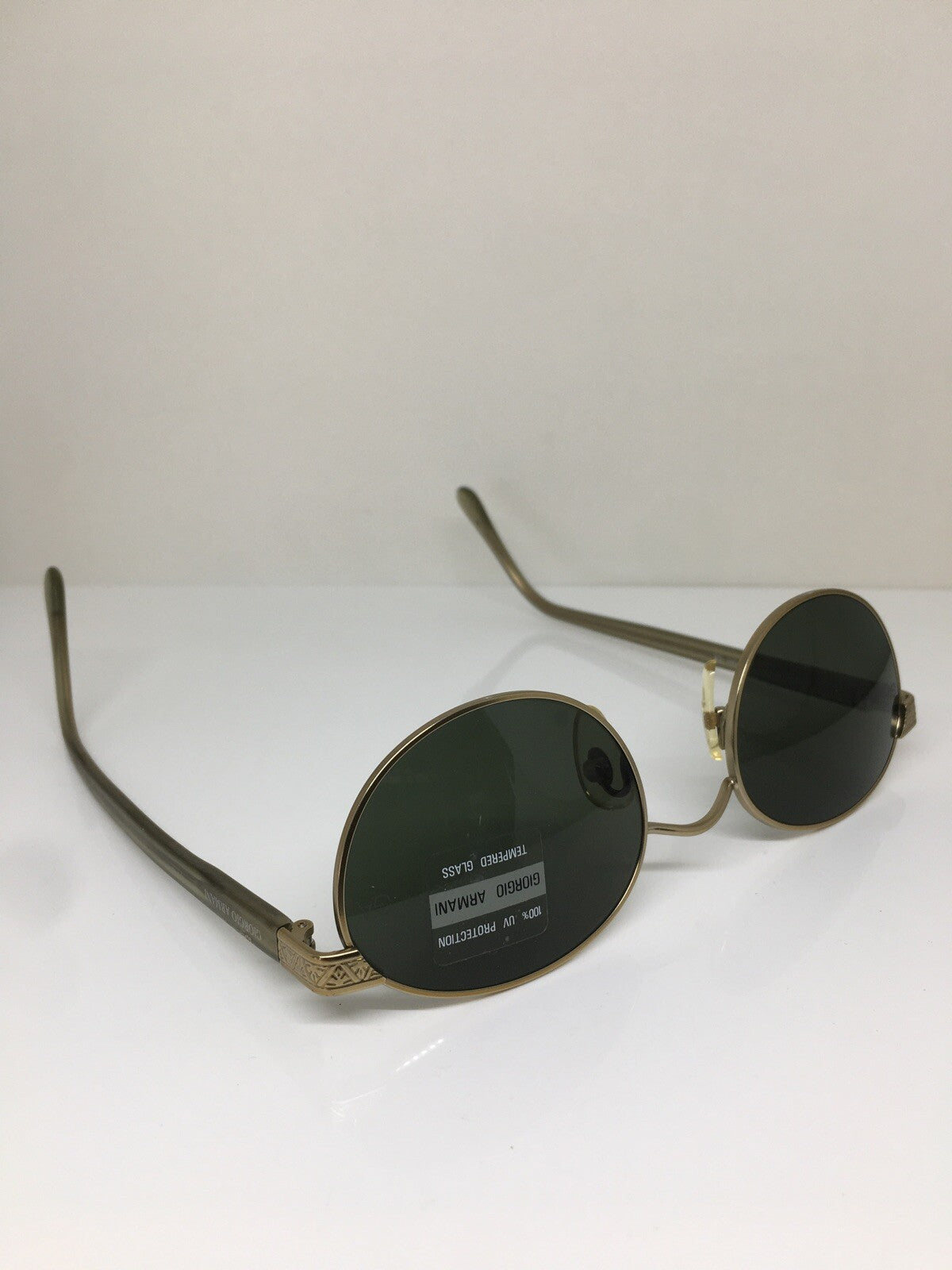Vintage Giorgio Armani GA 633 Gold Sunglasses - Super Vision Optical