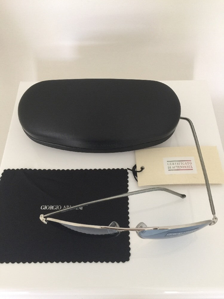 Vintage Giorgio Armani GA 615-S Silver Sunglasses - Super Vision Optical