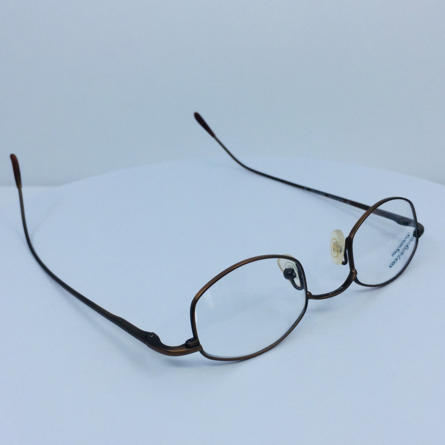 Vintage Polo Ralph Lauren POLO 357 Brown Eyeglasses - Super Vision Optical