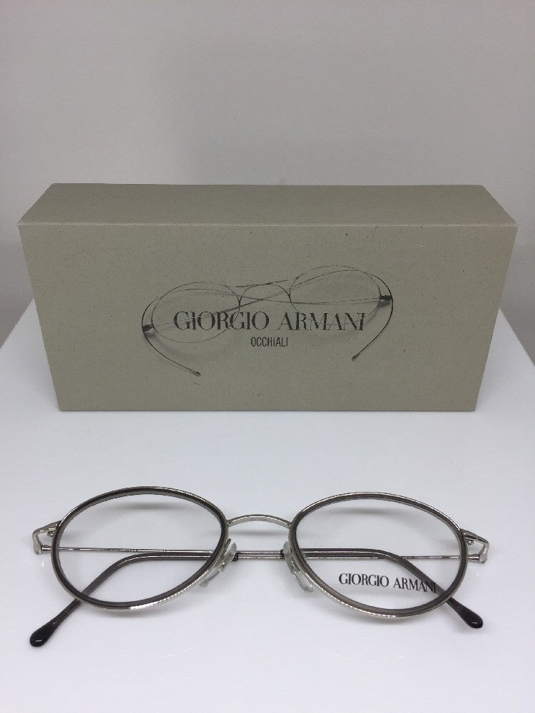 Vintage Giorgio Armani GA 1011 Silver Eyeglasses - Super Vision Optical