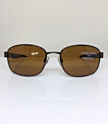 Vintage Giorgio Armani GA 1501 Brown Sunglasses - Super Vision Optical
