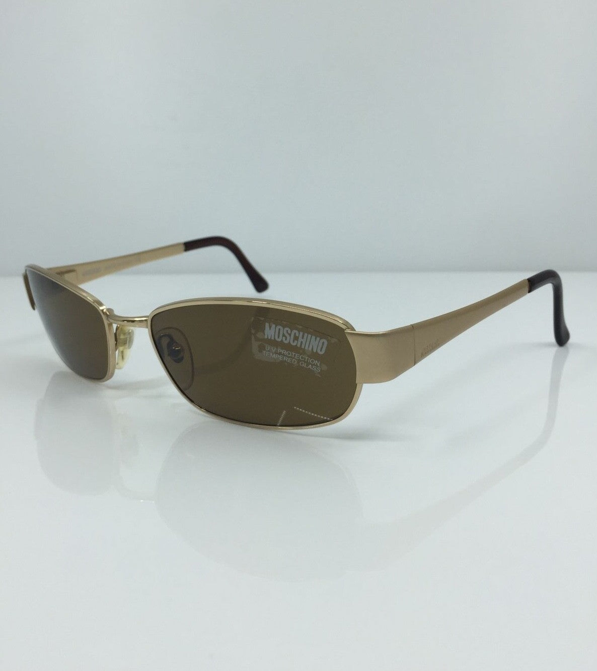 Vintage Persol Moschino M. 3059-S Gold Sunglasses - Super Vision Optical