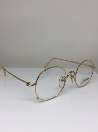 Vintage Jean Paul Gaultier JPG 55-1176 Gold Sunglasses - Super Vision Optical