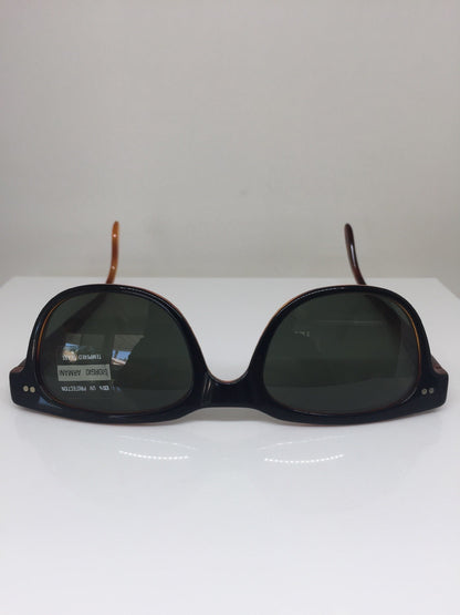 Vintage Giorgio Armani GA 376-S Black Sunglasses - Super Vision Optical