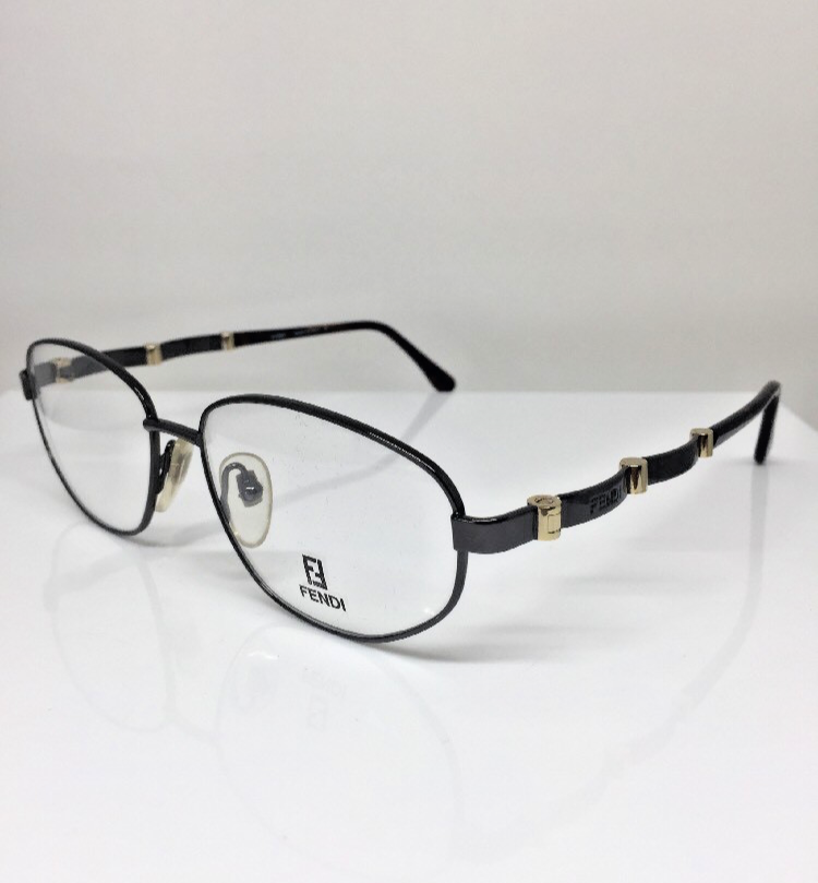 Vintage Fendi VL 7162 Gunmetal Sunglasses - Super Vision Optical