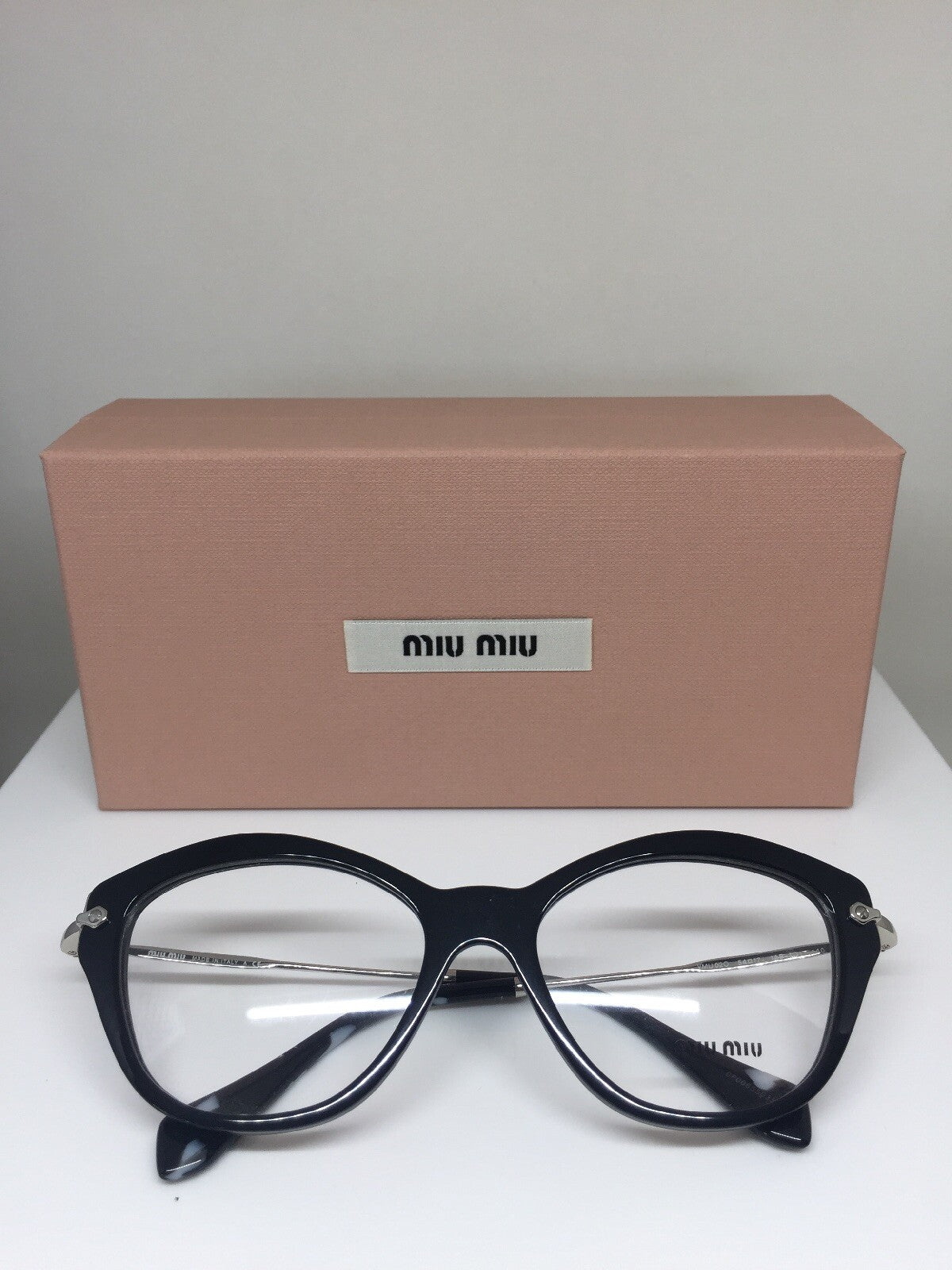 Vintage Miu Miu VMU 02O Silver Eyeglasses - Super Vision Optical