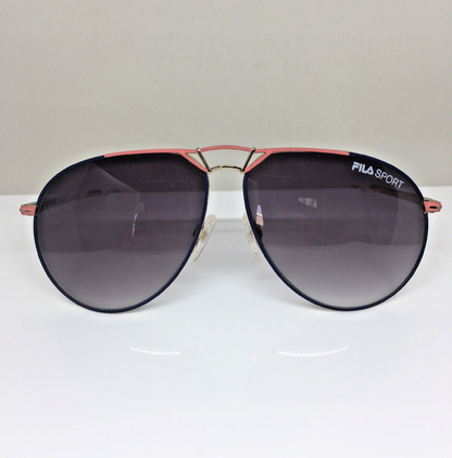 Vintage Fila Sport FILA 8802 Gold Sunglasses - Super Vision Optical
