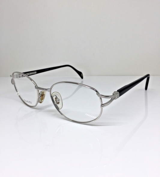 Vintage Gucci GG 2389 Silver Eyeglasses - Super Vision Optical