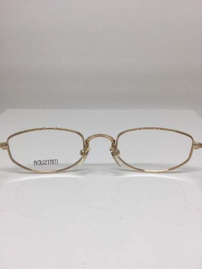 Vintage Matsuda 2878 Gold Sunglasses - Super Vision Optical