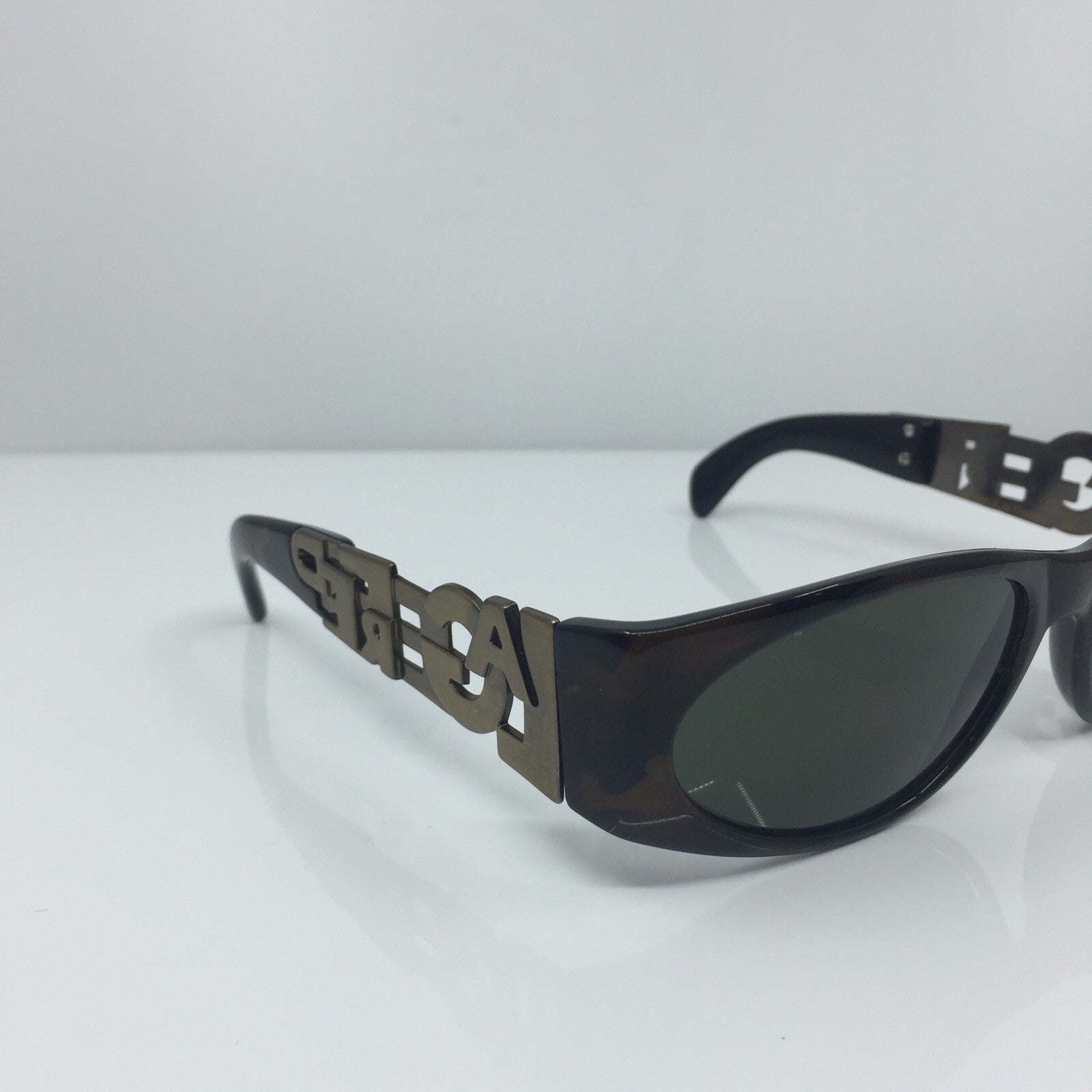 Vintage Karl Lagerfeld 4103 Brown Sunglasses - Super Vision Optical