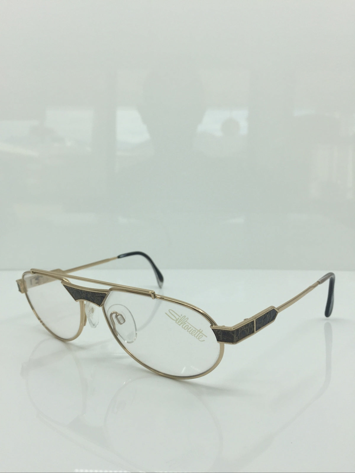 Vintage Silhouette 6161 Gold Sunglasses - Super Vision Optical