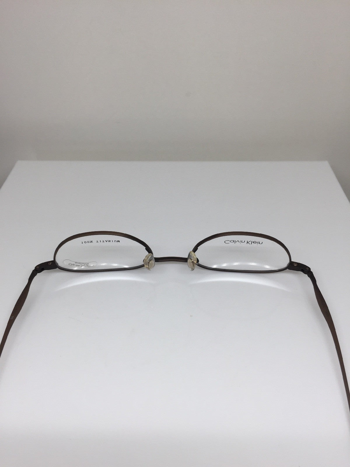 Vintage Calvin Klein CK 510 Brown Eyeglasses - Super Vision Optical