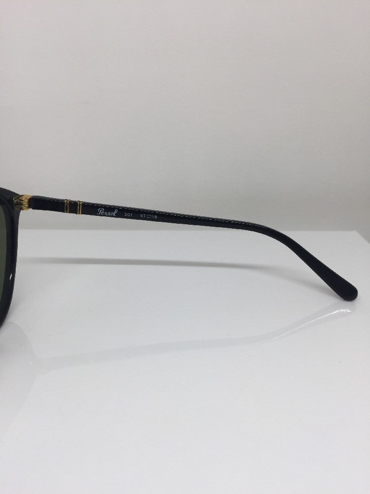 Vintage Persol PERSOL 201 Black Sunglasses - Super Vision Optical