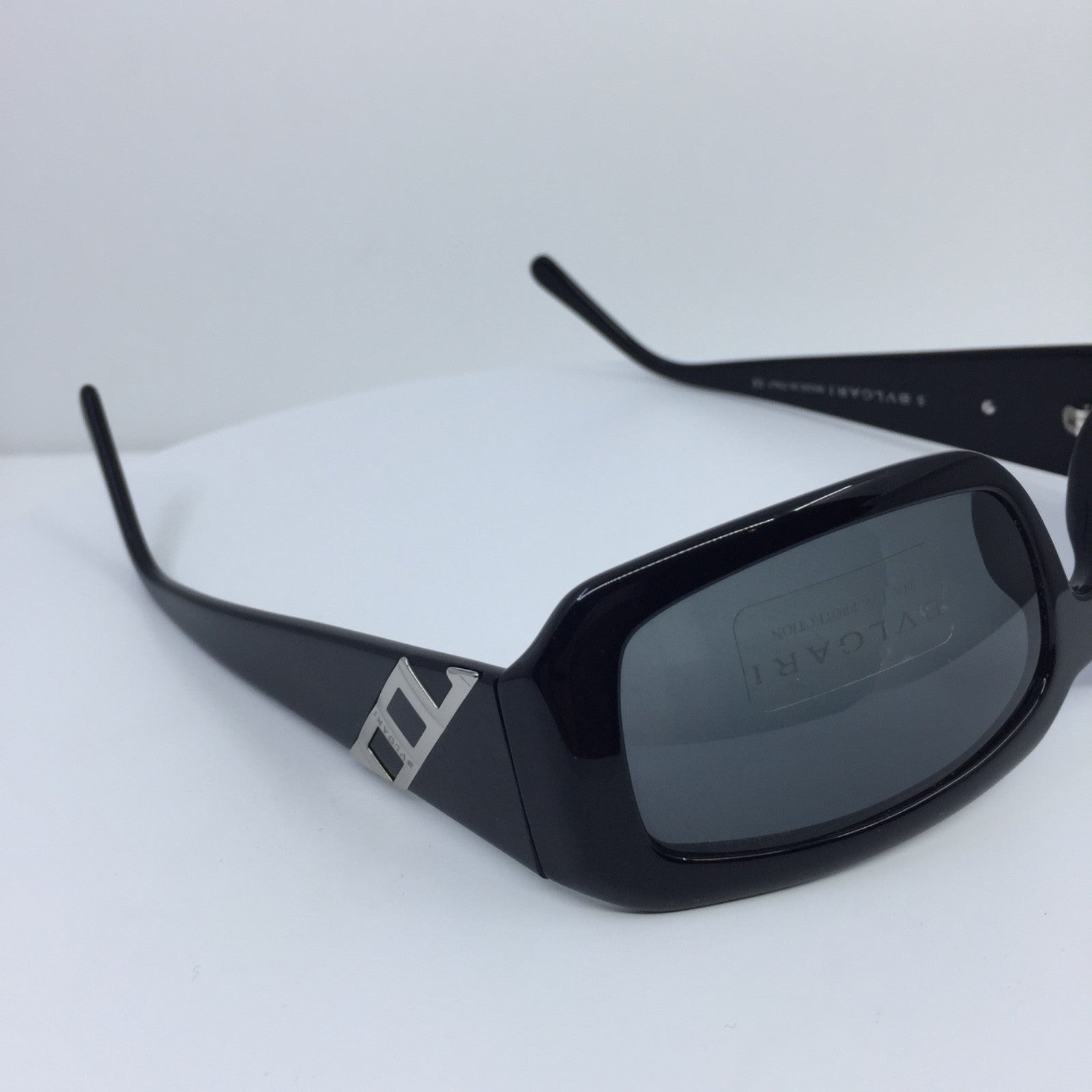 Vintage Bvlgari BVL 845 Black Sunglasses - Super Vision Optical
