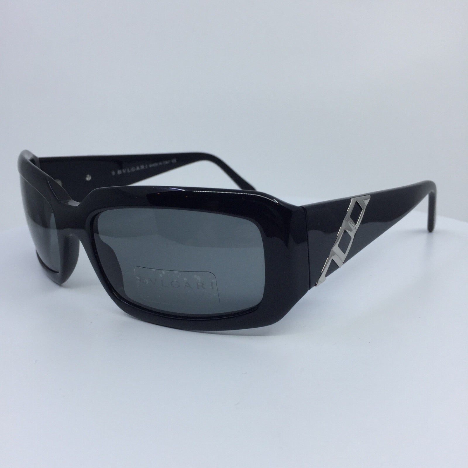 Vintage Bvlgari BVL 845 Black Sunglasses - Super Vision Optical