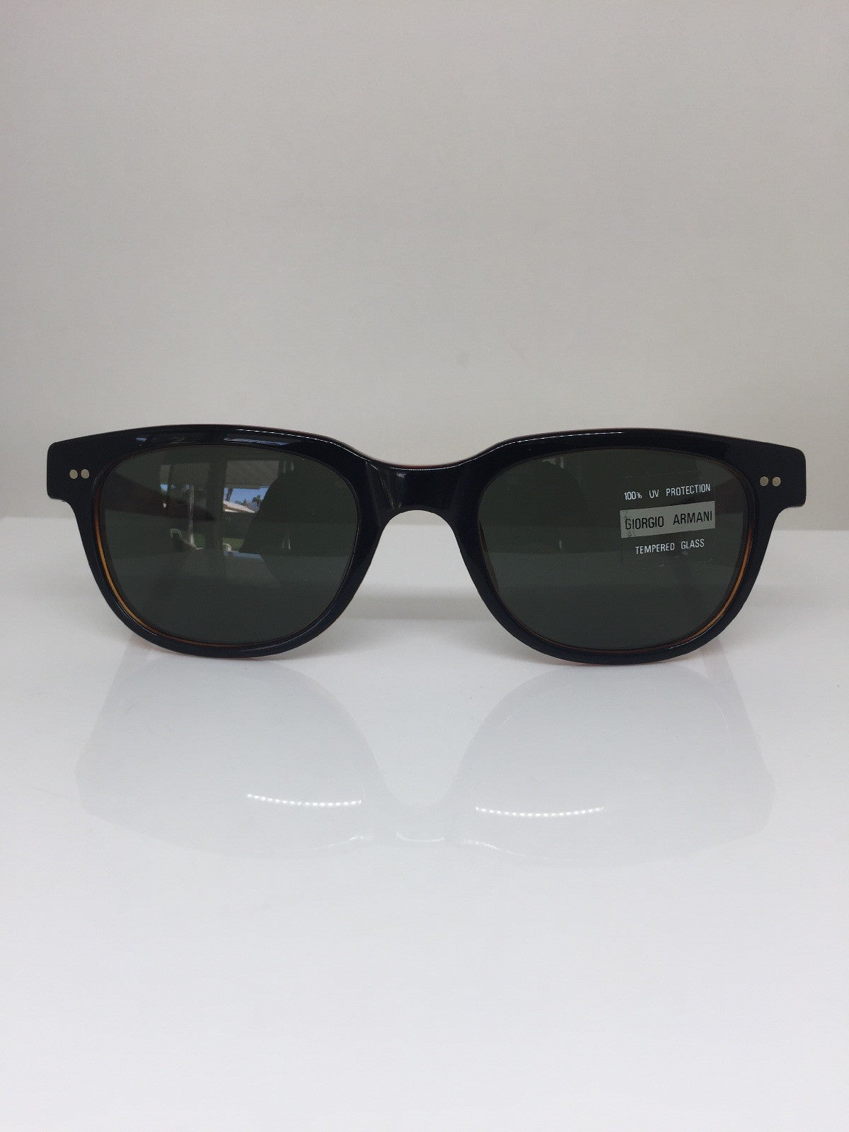 Vintage Giorgio Armani GA 376-S Black Sunglasses - Super Vision Optical