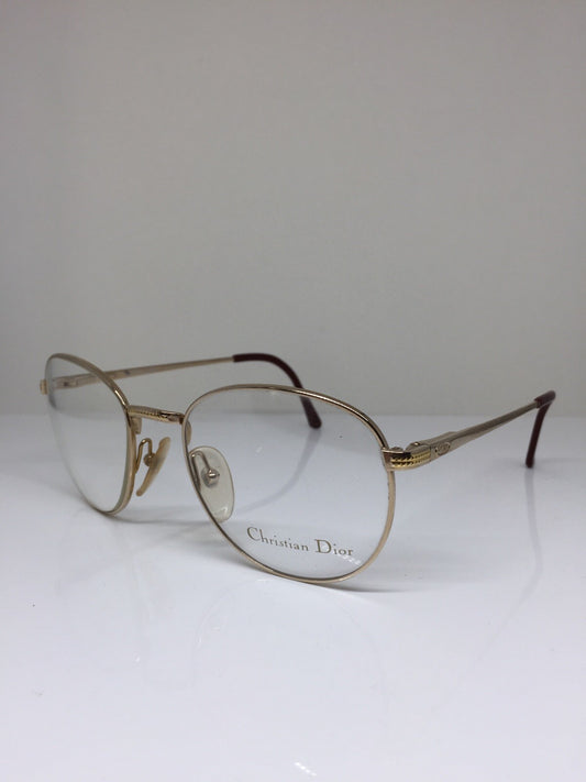 Vintage Christian Dior CD 2800 Gold Sunglasses - Super Vision Optical