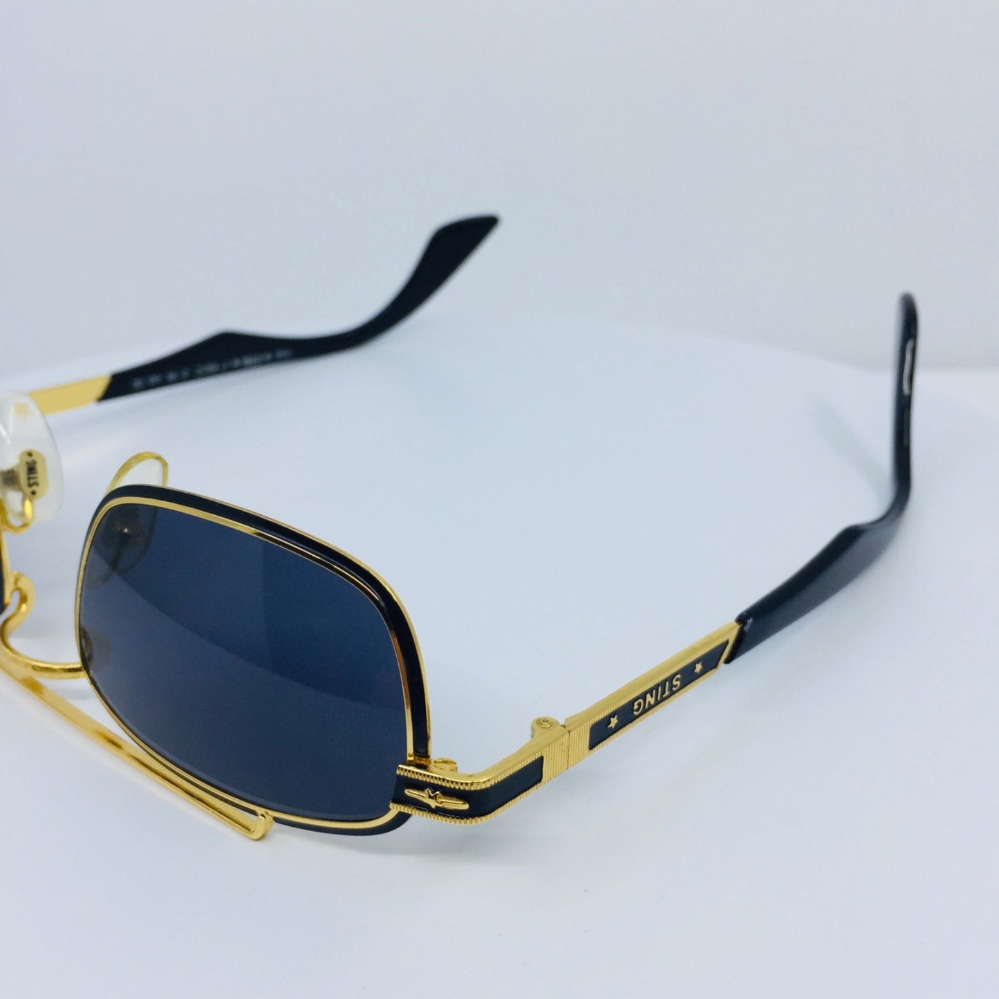 Vintage STING by Colors in Optics Mod. 652/Z Black Sunglasses - Super Vision Optical