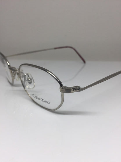 Vintage Calvin Klein CK 339 Silver Sunglasses - Super Vision Optical