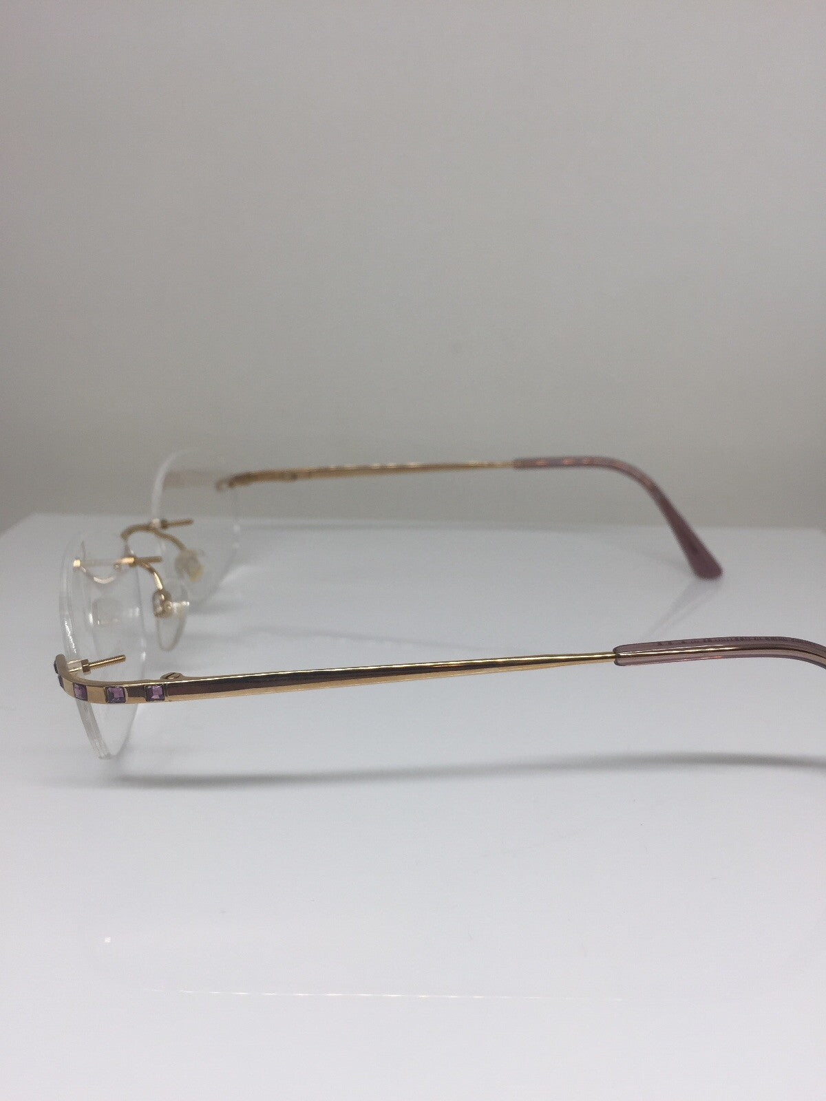 Vintage Daniel Swarovski S 036 Gold Eyeglasses - Super Vision Optical