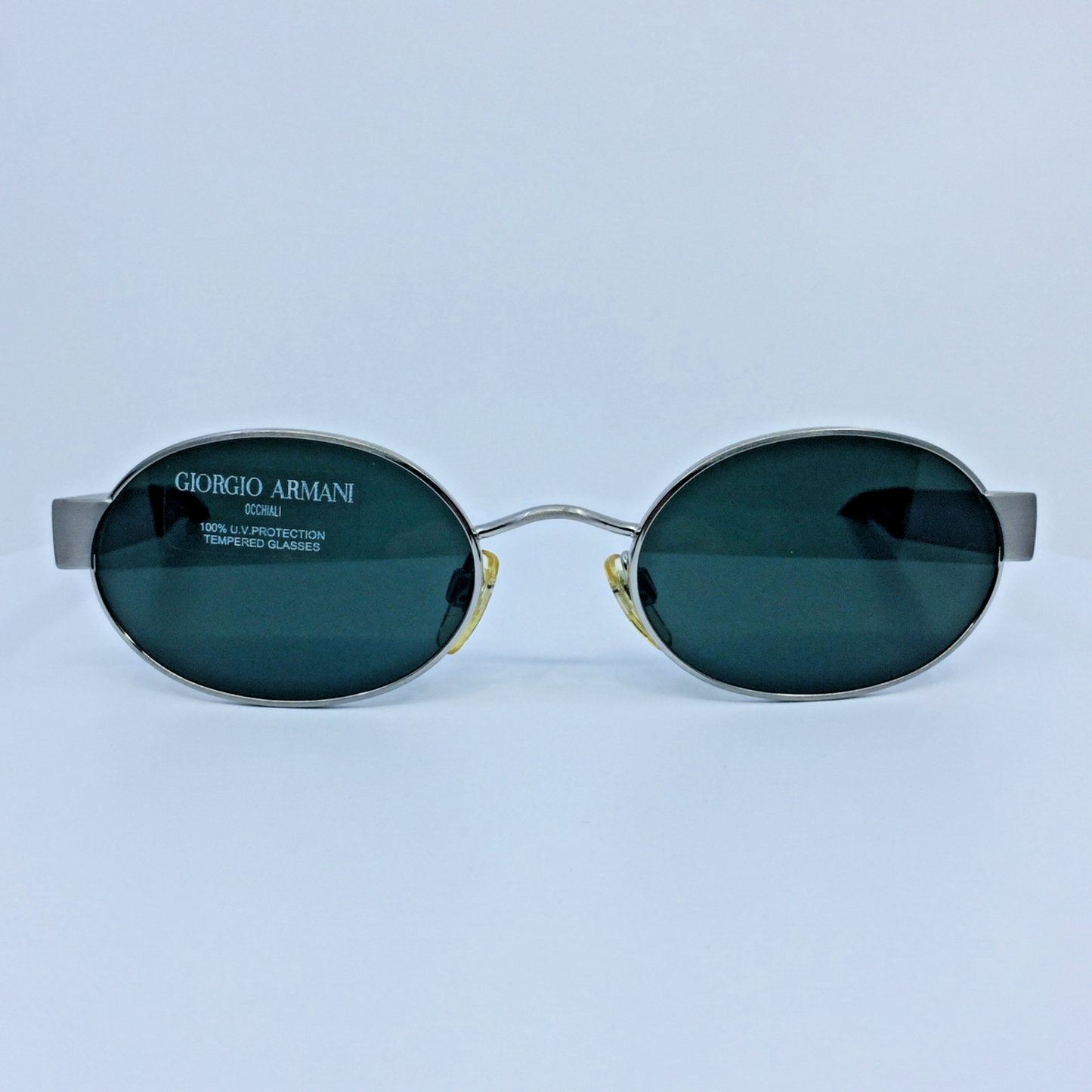 Vintage Giorgio Armani GA 662 Silver Sunglasses - Super Vision Optical